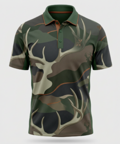 Funny Buck Polo Shirt - Image 4
