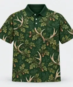 antler-rosette-ornament-polo-shirt-first