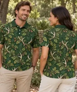 antler-rosette-ornament-polo-shirt-mockup