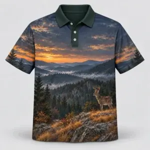 Ridgeway Buck Landscape Polo Shirt
